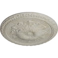 thumbnail image 3 of Ekena Millwork 18"OD x 1 3/8"P Richmond Ceiling Medallion (Fits Canopies up to 2 5/8"), Hand-Painted Pot of Cream Crackle, 3 of 5
