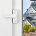 thumbnail image 2 of Door Sash Jammer Safety Restrictor Latch Tool Locking Window Security Locks F4K1, 2 of 9