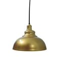 thumbnail image 1 of Lámpara de techo colgante vintage Ilios Innova Campana dorada 30 cm de diámetro, 1 of 9