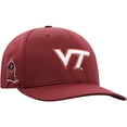 thumbnail image 3 of Men's Top of the World Maroon Virginia Tech Hokies Reflex Logo Flex Hat, 3 of 4