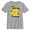 Athletic Heather, variant on Boy's Pokemon Pikachu Laughing Graphic Tee White X Small