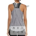 thumbnail image 5 of TRYSIL Womens Workout Tank Tops Racerback Mesh Sleeveless Athletic Yoga Running Gym Shirts, 5 of 7
