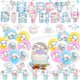 thumbnail image 5 of Decoración para fiesta de cumpleaños con diseño de Cinnamoroll, vajilla para fiesta de bienvenida al bebé, suministros para mesa, taza, mantel, número, globo, adorno para tarta, telón de fondo, 5 of 5