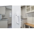 thumbnail image 3 of Wright Products Push-Button Screen Door Latch, White, for Out-Swinging Wood and Metal Doors, 3 of 8