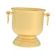 thumbnail image 5 of Maceta Maceta Centro de Mesa Decoración de Mesa Adorno de Mesa Hierro Decorativo Oro con asa, 5 of 9