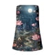 thumbnail image 4 of Tank Top Vestido Top de moda para mujer, camiseta sin mangas Bandeau sin tirantes a juego de colores, vacaciones de verano, camiseta holgada para vacaciones, blusa, (Dark Blue, XXL), 4 of 5