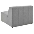 thumbnail image 6 of Sofa Middle Chair, Fabric, Light Grey Gray, Modern Contemporary Urban Design, Living Lounge Room Hotel Lobby Hospitality, 6 of 8