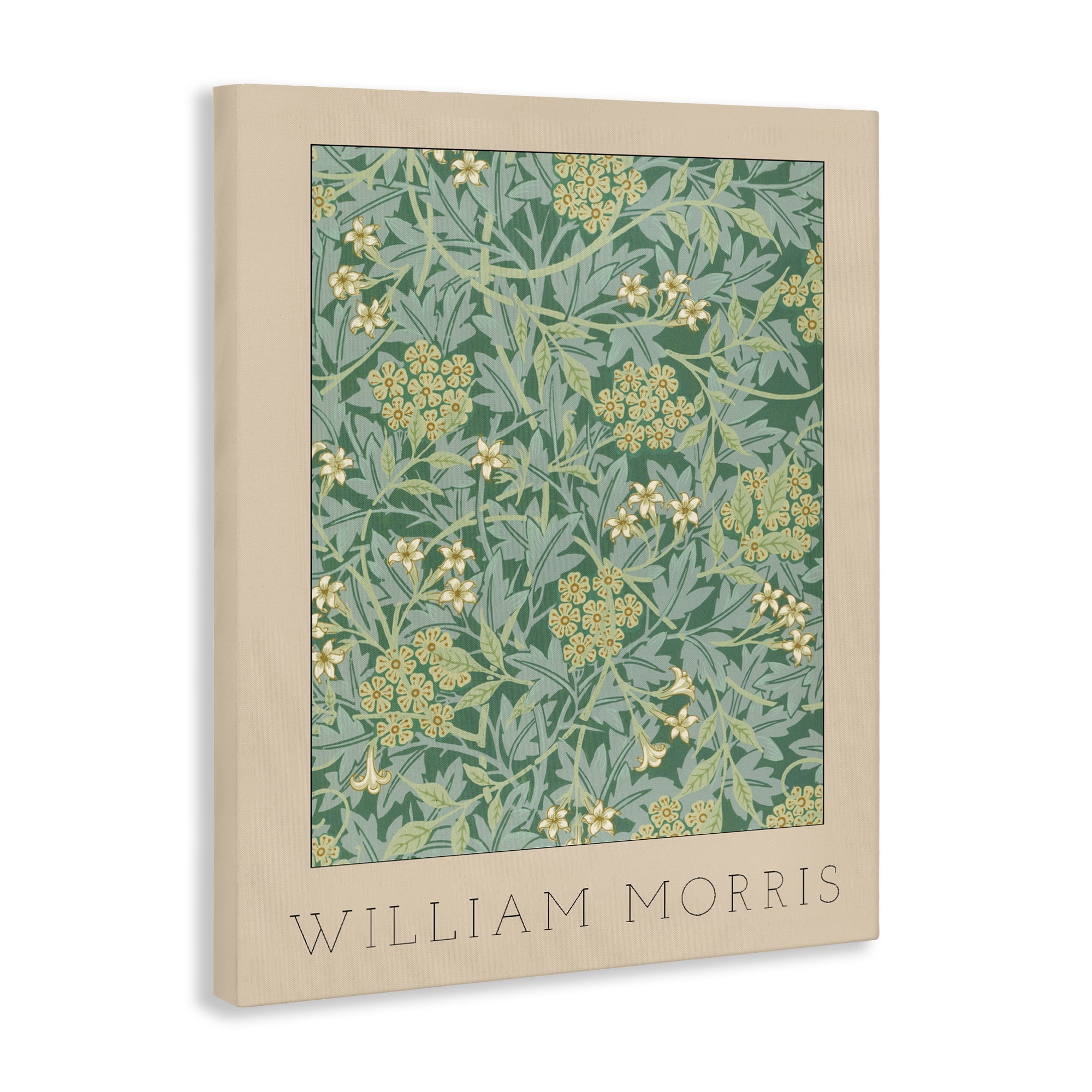 Stupell Industries William Morris Green Tones Canvas Wall Art, design by Lil' Rue