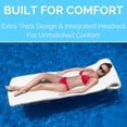 thumbnail image 2 of Swimline Sofskin Extra Thick Floating Pool Mattress (Yellow), 2 of 2