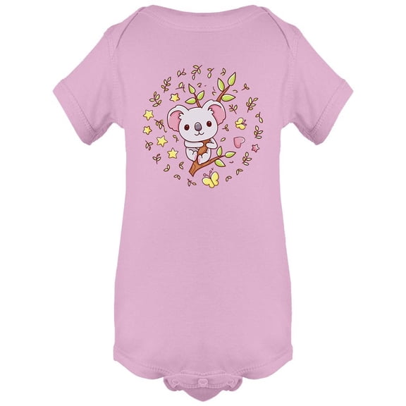 Cute Kawaii Koala On A Branch Bodysuit Infant -Image by Shutterstock, 18 Months