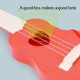thumbnail image 4 of Instrumento De Simulación De Guitarra Ukelele Para Niños Con 4 Cuerdas Ajustables Mini Guitarra Para Mejorar La Habilidad De Los Niños Jugar Juguete Educativo Temprano Speravity FN007454-02, 4 of 6