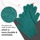 thumbnail image 2 of Juego de 5 pares de guantes de baño exfoliantes Evridwear de doble textura, 2 of 8