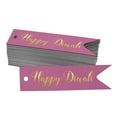 thumbnail image 1 of Inkdotpot Real Gold Foil Happy Diwali Tags Favor Hang Paper Tags 50 Pieces, 1 of 6