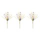 thumbnail image 1 of Juego de 3 púas de flores artificiales de Pascua de 17,7 pulgadas, tallos decorativos de plástico, color rosa y verde, para primavera, verano y vacaciones, para jarrones, centros de mesa,, 1 of 6