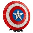 thumbnail image 3 of Set de Construcción LEGO Marvel Escudo del Capitán America 76262 3128 Bloques, 3 of 4