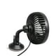 thumbnail image 2 of Ventilador de aire acondicionado para coche, 12/24 V, USB, ajustable, con potente viento, para salpicadero, accesorios interiores (negro), 2 of 5