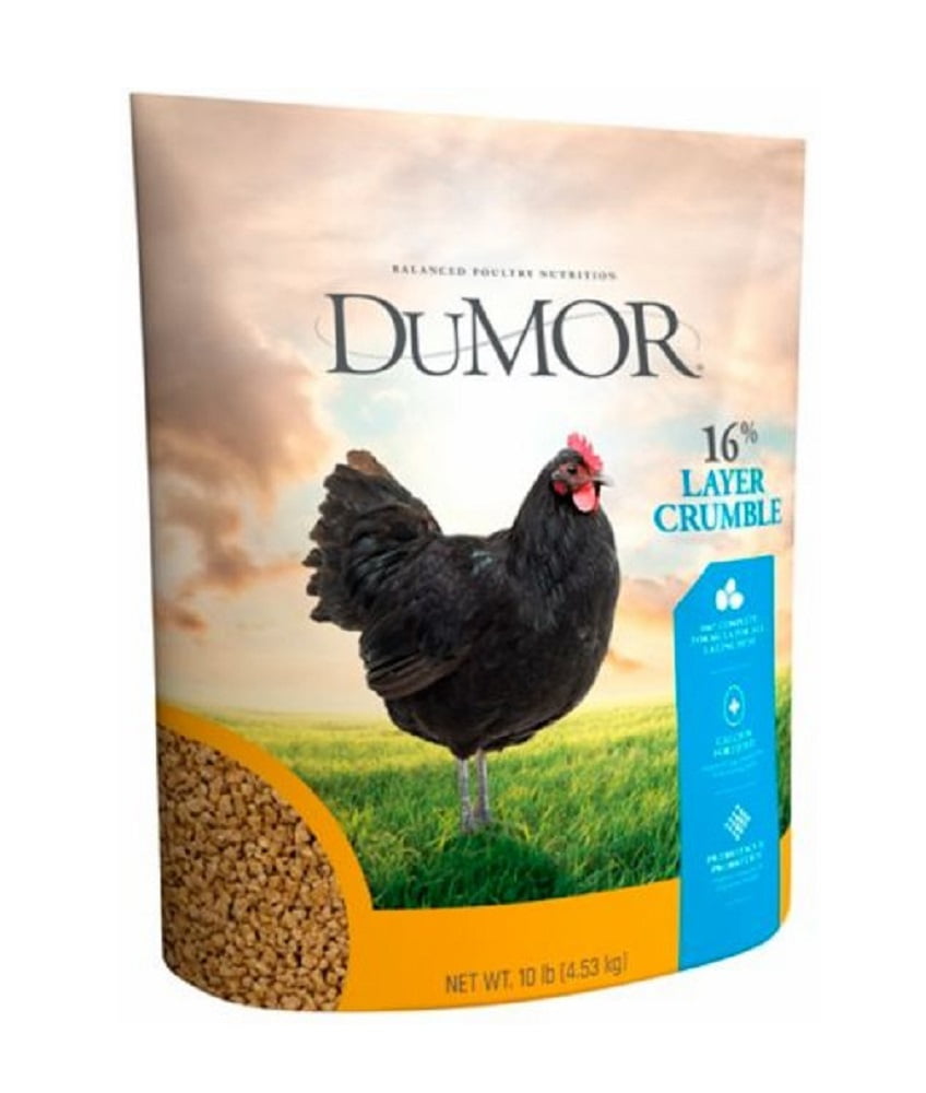 DuMOR 1030709 Livestock Supplies 10 Pounds Pack 16 Layer Poultry Feed