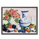 thumbnail image 2 of Kit de punto de cruz de flores de frutas DIY de 14 quilates con bordado completo estampado a mano Tmvgtek Oficina Multiescena Multifunción, 2 of 9