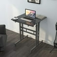 thumbnail image 6 of SogesPower 45.3"Max 2 Panels Mobile Adjustable Stand Desk,Black, 6 of 8