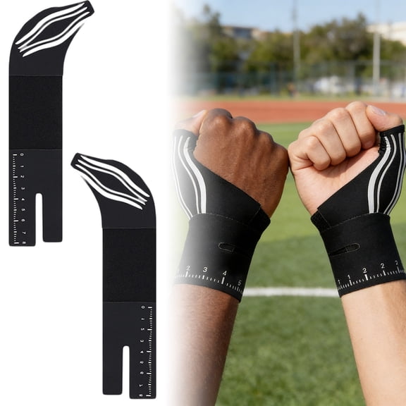 Compression Thumb Support Brace 13.2 Inch Nylon Knitted Wrist Strap for Sports Exercise Hand Fatigue Relief