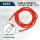 thumbnail image 4 of Cable de inversor de batería marino para automóvil Unique Bargains 8AWG 5/16 pulgadas robusto de cobre de batería 1 pieza rojo 7 pies, 4 of 7