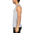 thumbnail image 3 of Woolverino - Men's Merino Wool Microweight Sleeveless Tank Top - Ash Gray - Large, 3 of 4