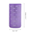 thumbnail image 4 of Unique Bargains 2 Pcs Cylindrical Heat-conducting Hair Rollers Purple, 4 of 6