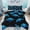 Black Blue, variant on Erosebridal Kids Kawaii Sharks Twin Comforter Sets, Navy Cartoon Stars Bedding Set, Blue Reversible, 2-Piece