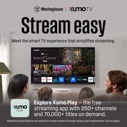 Westinghouse 43 Edgeless 4K UHD Smart TV with Xumo TV, HDR10, Voice Remote, Wifi, Dolby Sound