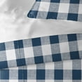 thumbnail image 5 of Lumberjack Check Indigo/White Coverlet Set Super Queen, 5 of 5