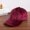 Red, variant on Pleuche Cap Solid Color Baseball Cap Snapback Caps Casquette Hats Fitted Casual Gorras Hip Hop Dad Hats for Men Women Unisex