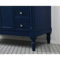 thumbnail image 5 of Elegant Decor Lexington 48" Solid Wood Single Bathroom Vanity in Blue, 5 of 8