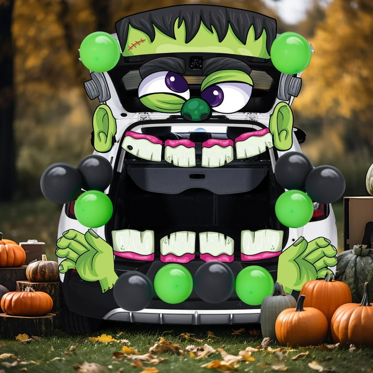 Joyfy Halloween Trunk or Treat Car Decorations Kit,Halloween Car