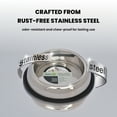thumbnail image 5 of 2-Pack Heavy Weight Non-Skid Easy Feed High Back Pet Bowl For Dog or Cat, 32 Oz, 4 Cup, 5 of 8
