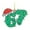 45^ (A1), variant on Christmas Number 67 Decoration,Acrylic Hanging Ornament With Hole,Festive Numeral 67 Pendant for Xmas Tree,Fireplace,Door,Home Holiday Decorations (F)