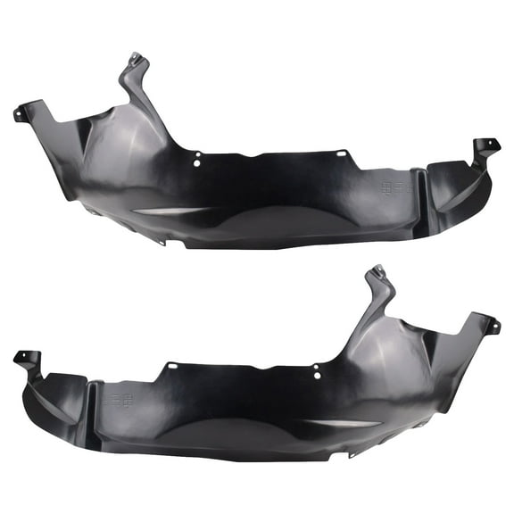 TRQ Inner Fender Liner Set Compatible with 2004 Jeep Grand Cherokee BDA14565