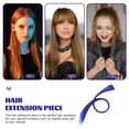 thumbnail image 4 of BRIGHTFUFU Extensiones de cabello de color clip de 10 piezas de 10 piezas Extensiones de cabello liso con clips, 4 of 7