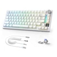 thumbnail image 1 of Teclado mecánico para juegos A.JAZZ X820Ultra Wireless RGB, 1 of 9