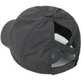 thumbnail image 2 of Womens Criss Cross Ponytail Baseball Cap Adjustable High Messy Bun Ponycap Quick Drying Hat, 2 of 7