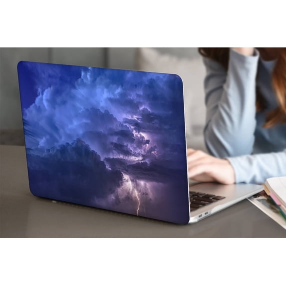 KSK KAISHEK Hard Shell Cover Only Compatible MacBook Air 13.6 Inch m2( Retina Display, 2022.0) + Black Keyboard Cover Model A2681 m2, Type C Sky Series 0356