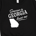 thumbnail image 3 of Inktastic Someone in Georgia Loves Me Toddler Sweatshirt, 3 of 4