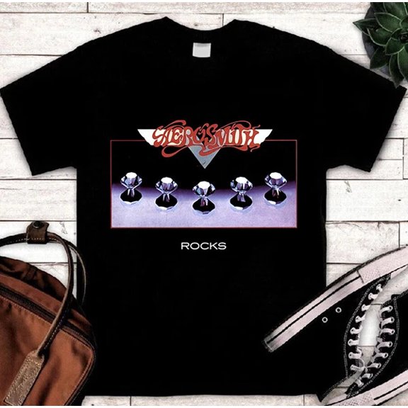 A3r0sm!th Rocks Album T-Shirt for Fans, Men & Womn