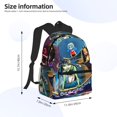 thumbnail image 3 of Sigee Monster High (2) for Travel Canvas Backpack for Women and Men Travel Casual Daypack, 3 of 7