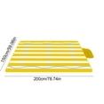 thumbnail image 3 of Manta impermeable para picnic al aire libre – Manta plegable grande de 200 x 150 cm para playa, camping, césped, parque y viajes., 3 of 6