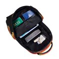 thumbnail image 3 of Disketp Orange Dalia Backpack - Comfortable Daypack with The right laptop for you Spacious Main Compartment & other poket - {designName} print, 3 of 6