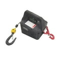 thumbnail image 3 of Portable Electric Winch,500KG 7.6M Portable Electric Winch Hand Winch Traction Block Electric Steel Wire Rope Lifting Hoist Towing Rope ,Powerful Pulling Performance, 3 of 6