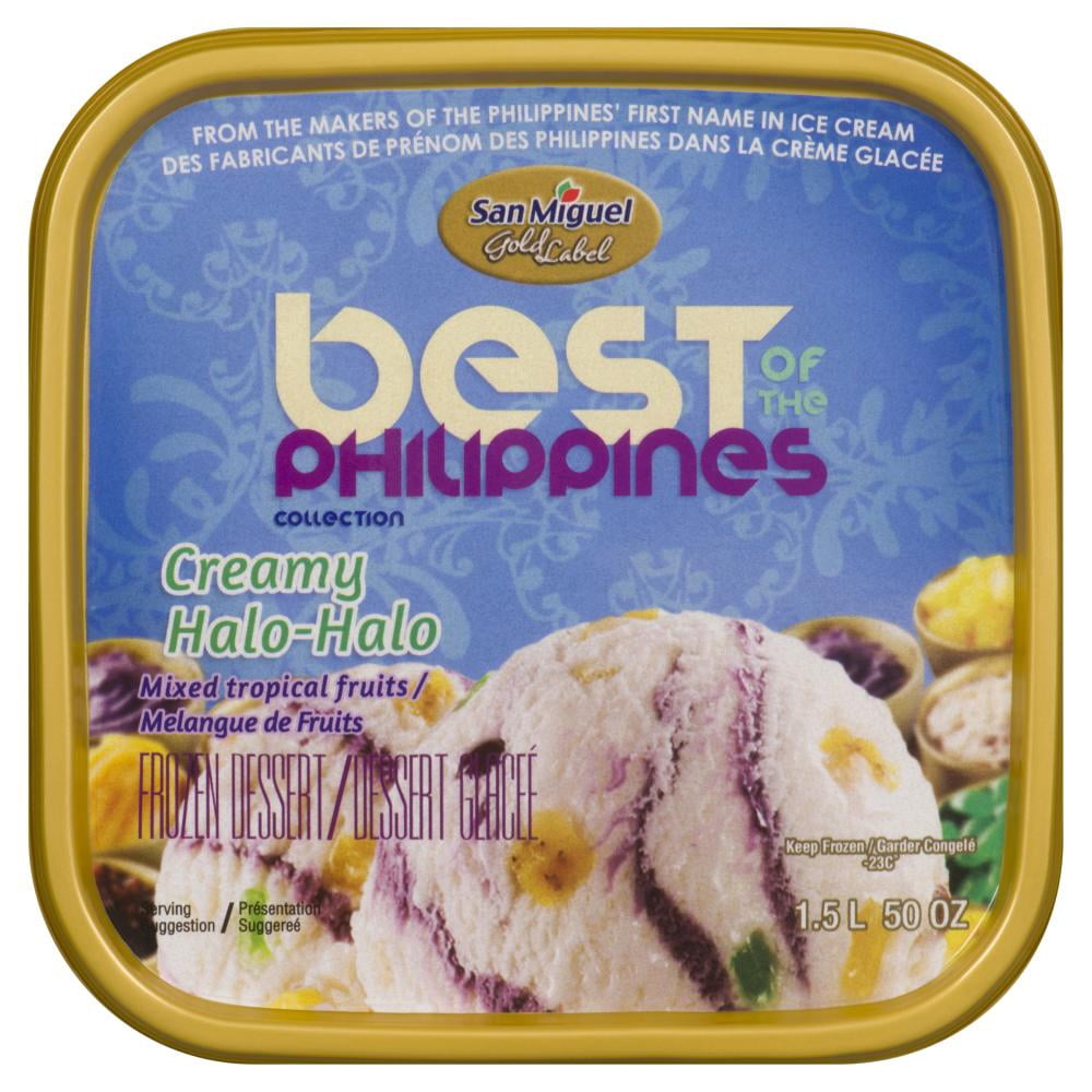 San Miguel Gold Label Ice Cream Halo-Halo Tub