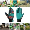 thumbnail image 2 of Ergonomic Fiber Gardening Gloves Ventilate Design for Extended Wear Comfort, 2 of 9