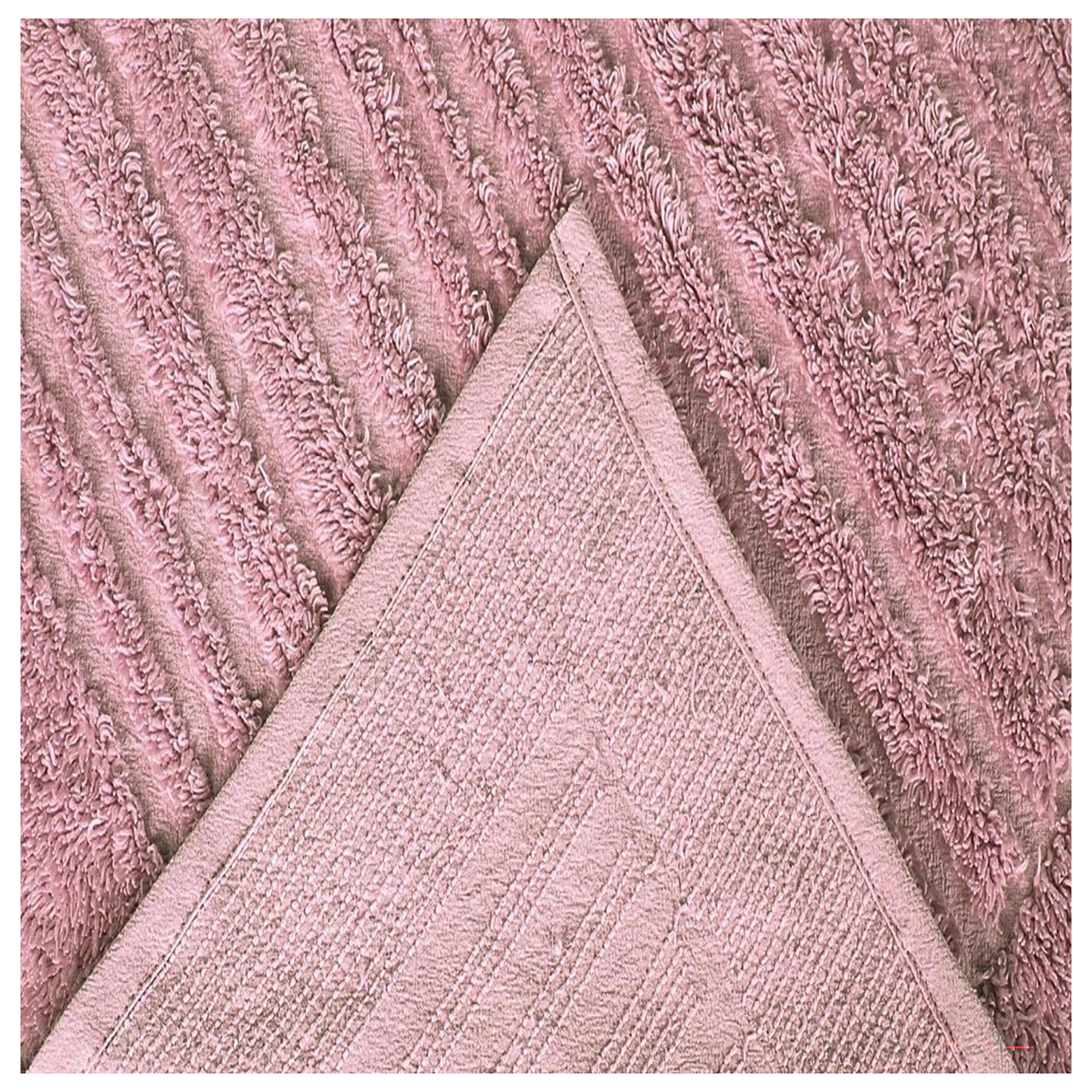 Better Trends 2 Piece Chenille Bedspread Set for Twin Bedspread 100% Cotton Lightweight Bedspread for all Season Ashton Collection (Pink)