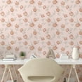 thumbnail image 2 of Ambesonne, Springtime Peel & Stick Wallpaper for Home, Cottagecore Floral Print, 13"x72", Pale Pink Pale Salmon, 2 of 5